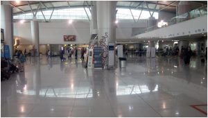 Ruang tunggu Terminal 3 Garuda  Indonesia Bandara Udara Sukarno Hatta 