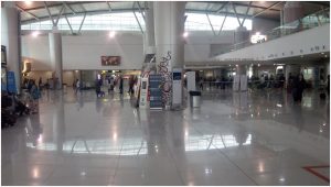 Ruang tunggu Terminal 3 Garuda Indonesia Bandara Udara Sukarno Hatta