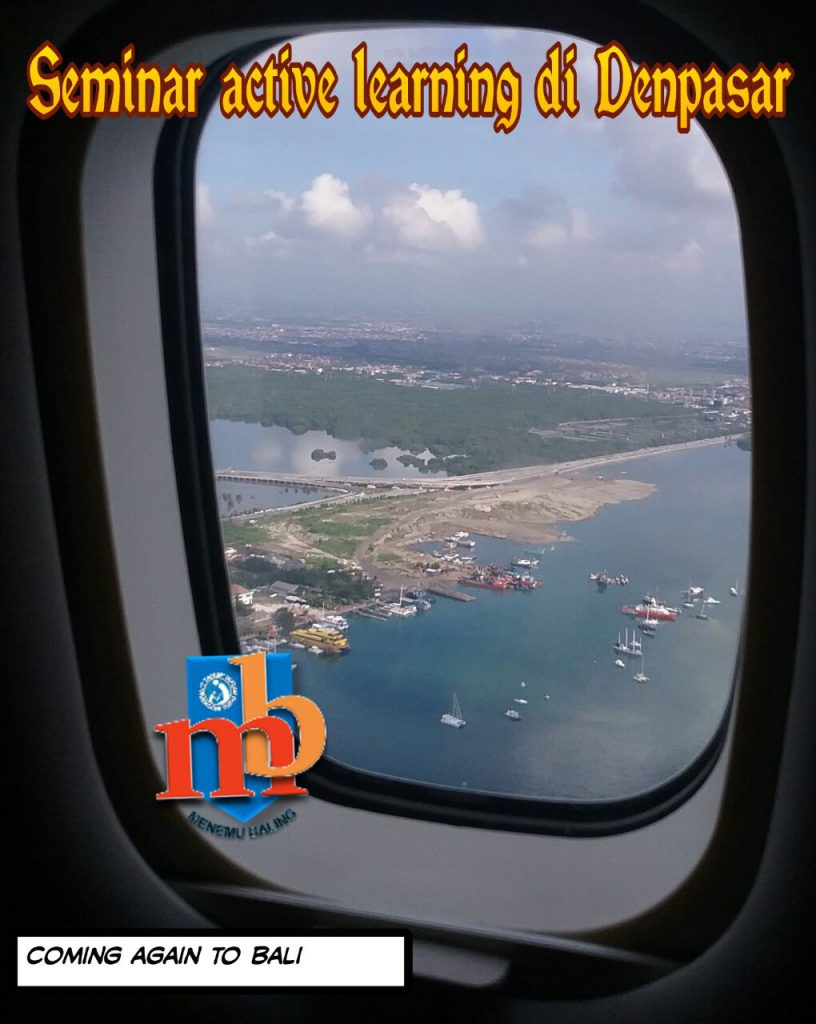 Bali dari atas bandara Ngurah Rai