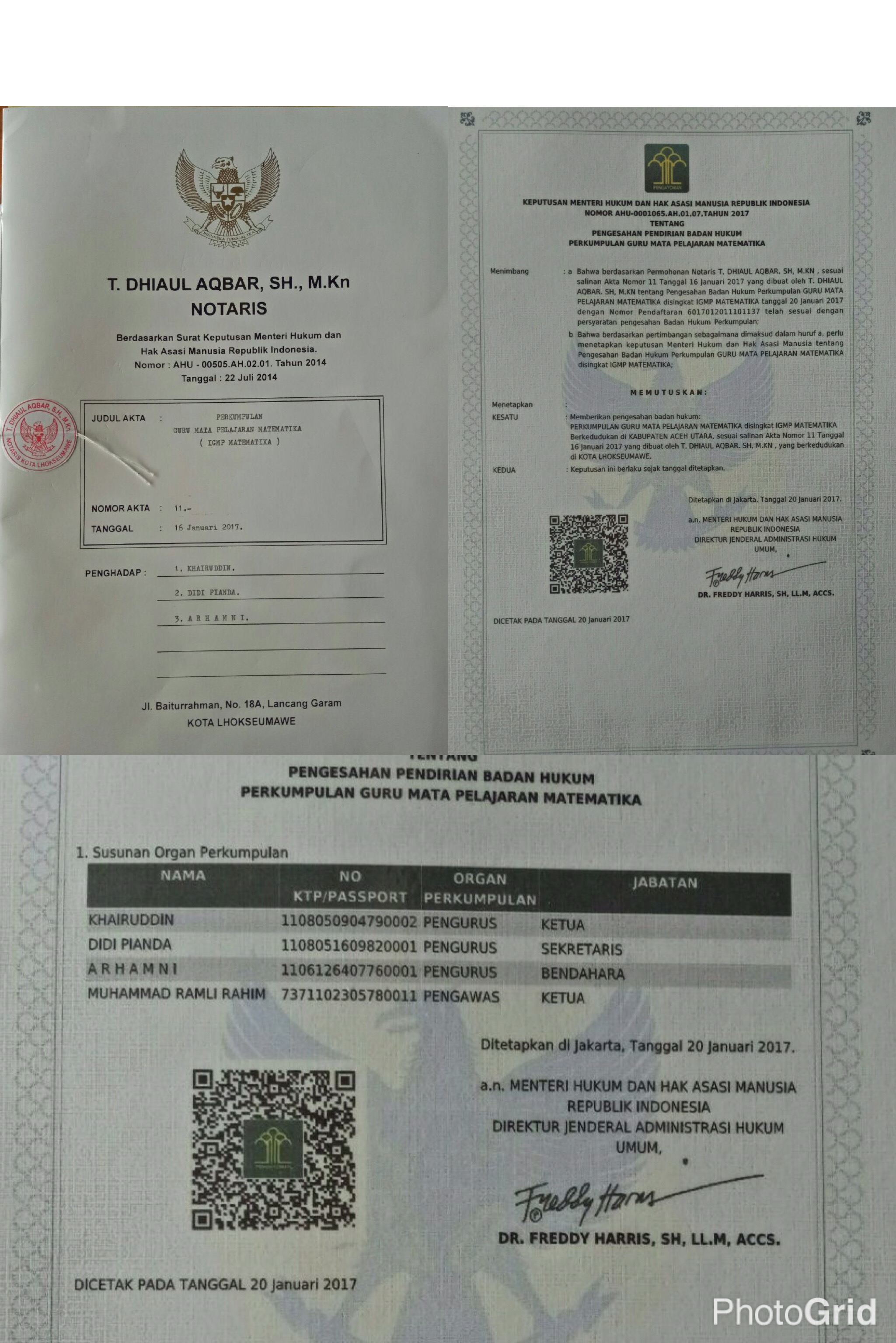 Berita Internasional GURU MATEMATIKA INDONESIA AKHIRNYA MEMILIKI ORGANISASI RESMI BERBADAN HUKUM
