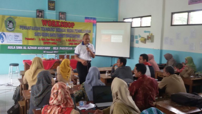 IGI Pasuruan Jatim Kenalkan Media Tablet Untuk Pembelajaran