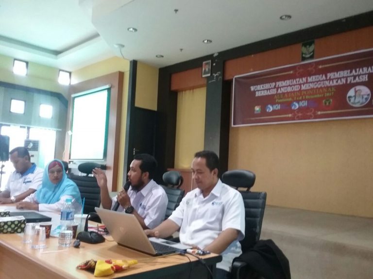 IGI Pontianak Gelar Workshop Sagusanov Flash