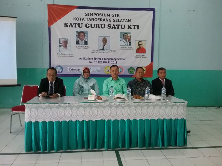 IGI Tangsel Gelar Simposium GTK, Satu Guru Satu KTI
