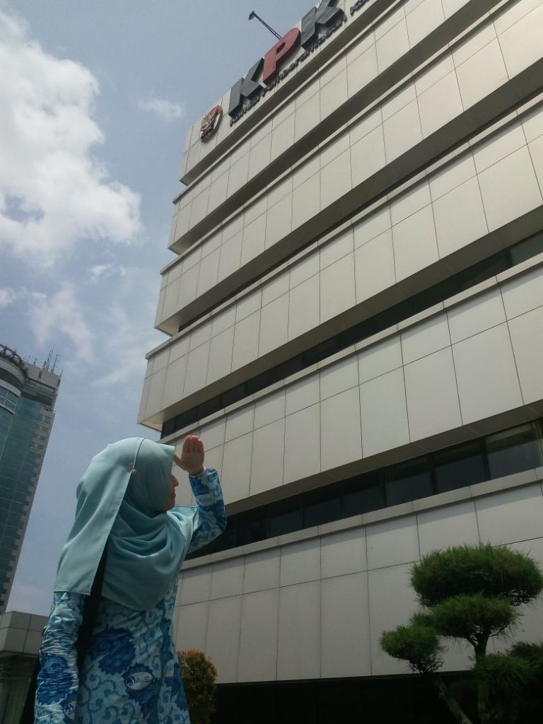 Melihat Impian dari gedung KPK