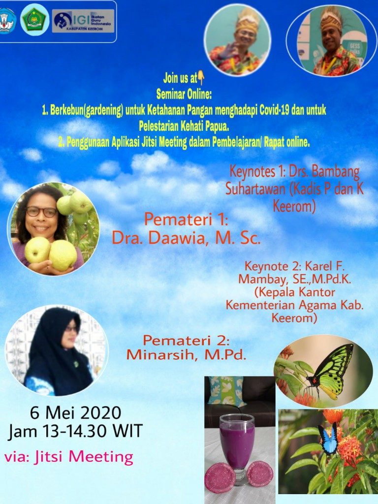 BELAJAR DARI COVID -19 MELALUI PEMANFAATAN JITSI MEET DAN GOOGLE CLASS ROOM UNTUK PEMBELAJARAN DARING IPS SMP