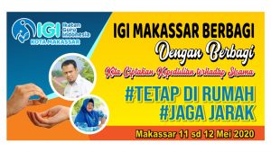 IGI Makasar Bagikan Paket Sembako Pada Guru-Guru Terdampak Pandemi
Covid-19