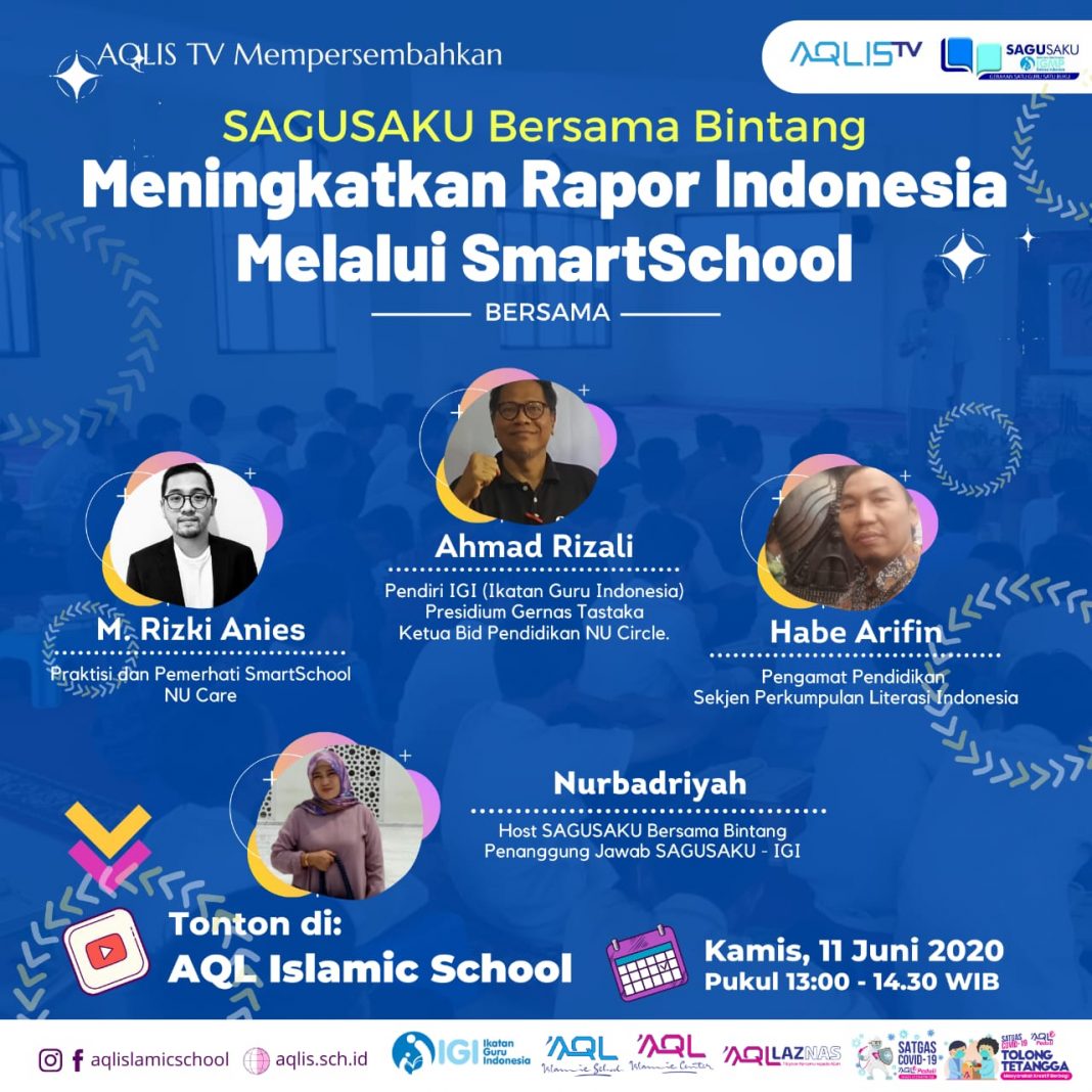 Sagusaku Bersama Bintang; Meningkatkan Rapor Pendidikan Indonesia Melalui SmartSchool | Ikatan