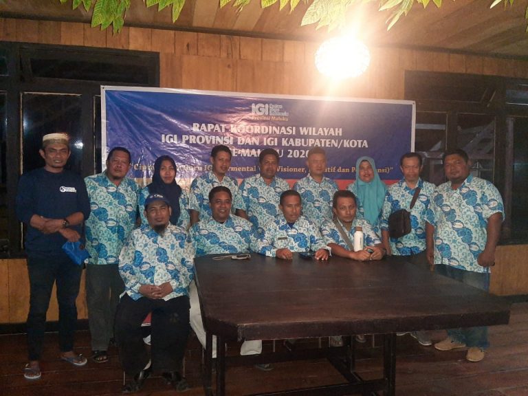 Rakor Tahunan IGI Maluku 2020; Lahirkan Guru Berkelas VIP