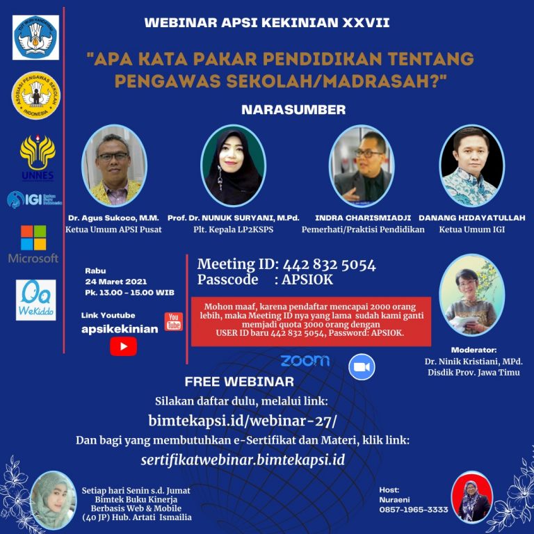 Sinergitas dengan Pengawas Dorong Perubahan