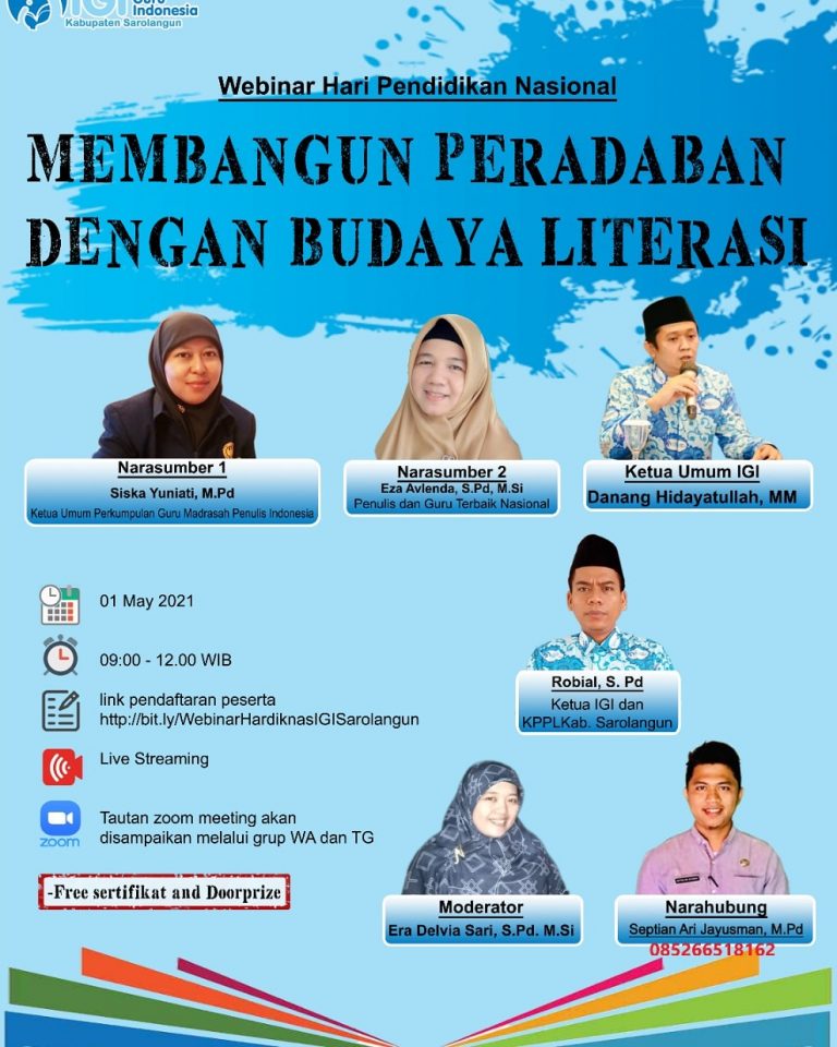 Membangun Peradaban dengan Budaya Literasi