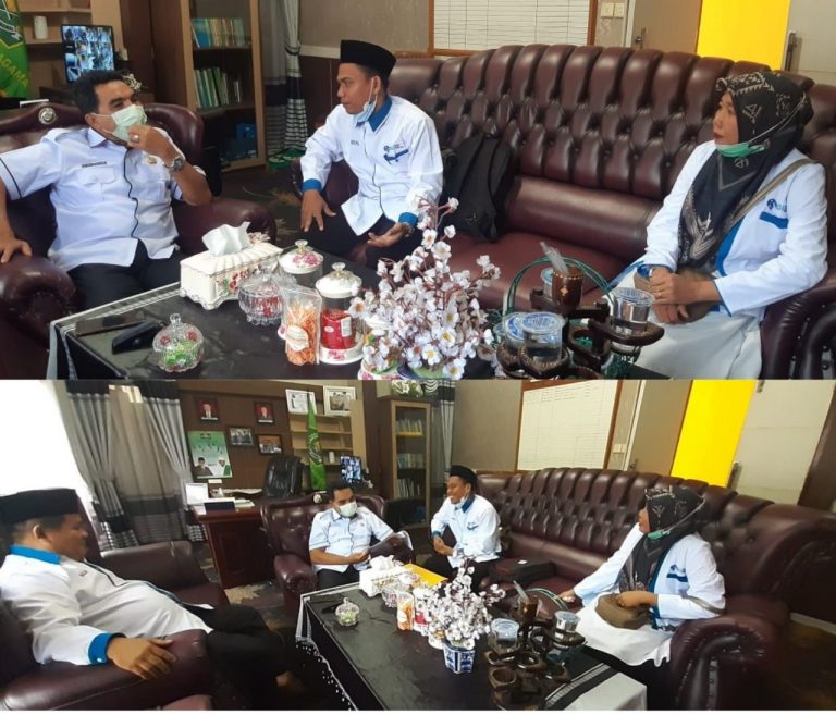 Pengurus IGI Sarolangun bersilaturrahim dengan Kepala Kantor Kemenag Sarolangun