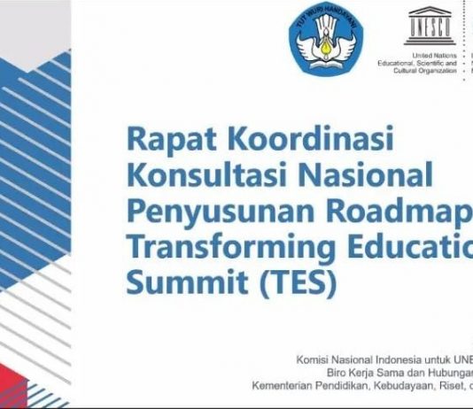 Rapat Koordinasi Konsultasi Nasional Penyusunan Road Map Transforming Education Summit (TES)