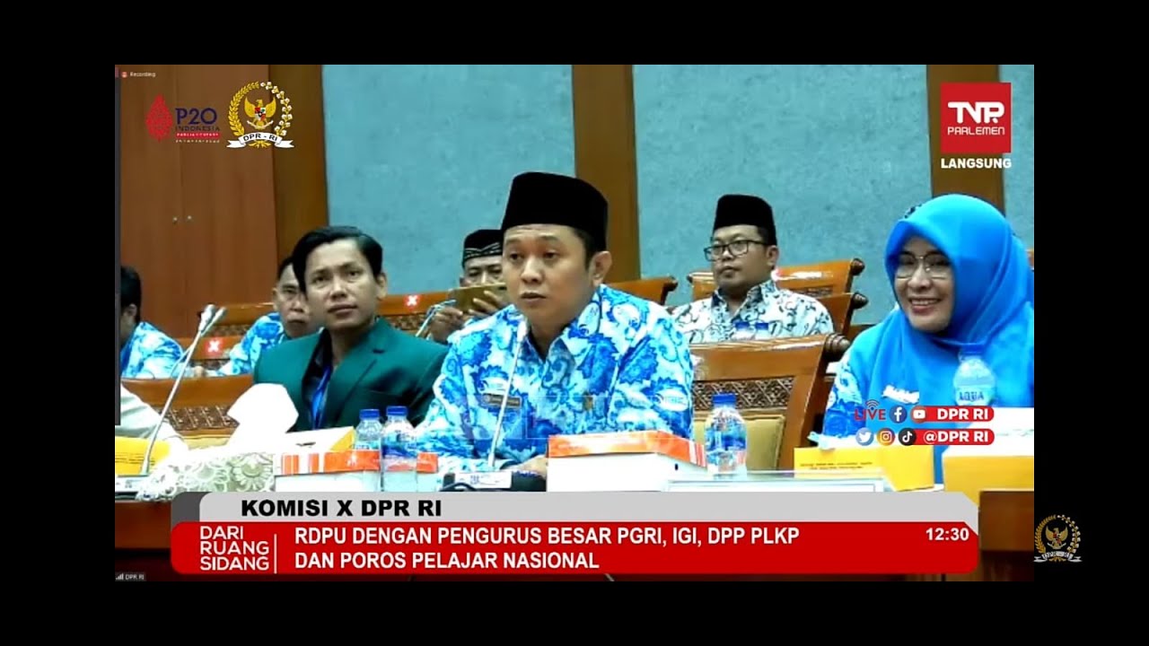 IGI dan RDPU Komisi X DPR RI