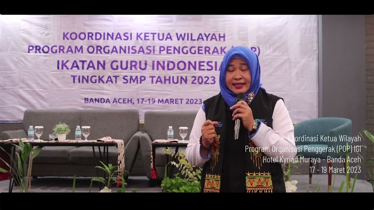 Tentang Materi Pelatihan POP IGI – Hibatun Wafiroh (Sekjen IGI 1)