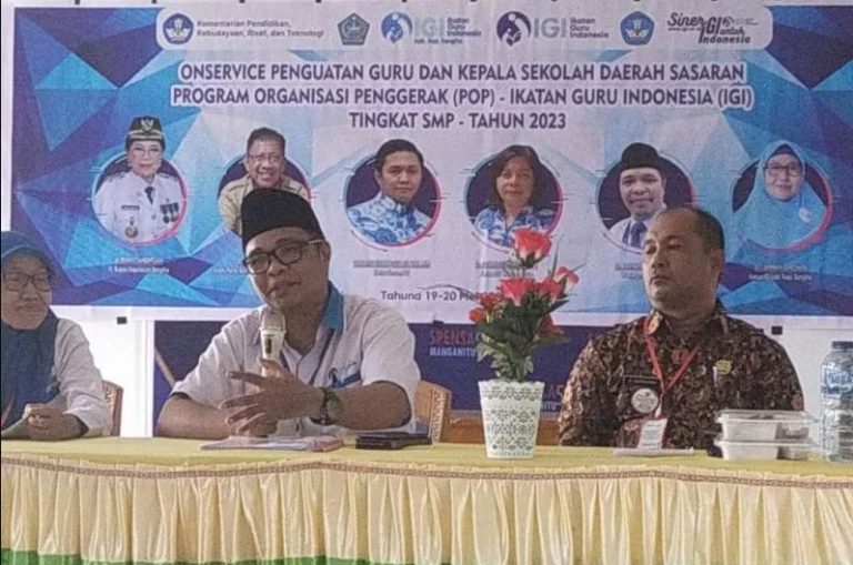 IGI Pusat: POP tingkatkan kualitas guru