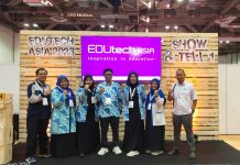 Indonesian Teachers Association (IGI) Toke Stage at International Edutech Asia Conference Singapore 2023