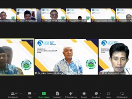 Sidang Rakernas IGI di Lombok, Walau Daring Tetap Alot