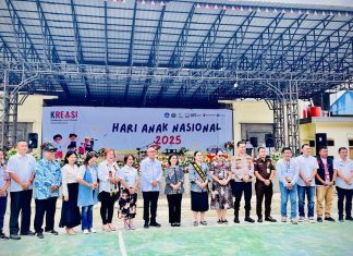 HAN di Nias Selatan jadi Ajang Deklarasi Kabupaten Layak Anak, Wajib Belajar 13 Tahun, dan Pelantikan Forum Anak Daerah