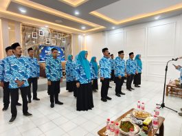PD IGI Wajo Periode 2025-2030 Resmi Dilantik, Angkat Tema “Guru Profesional Menuju Wajo Maradeka”
