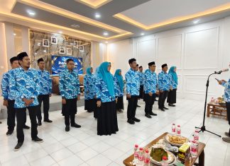 PD IGI Wajo Periode 2025-2030 Resmi Dilantik, Angkat Tema “Guru Profesional Menuju Wajo Maradeka”